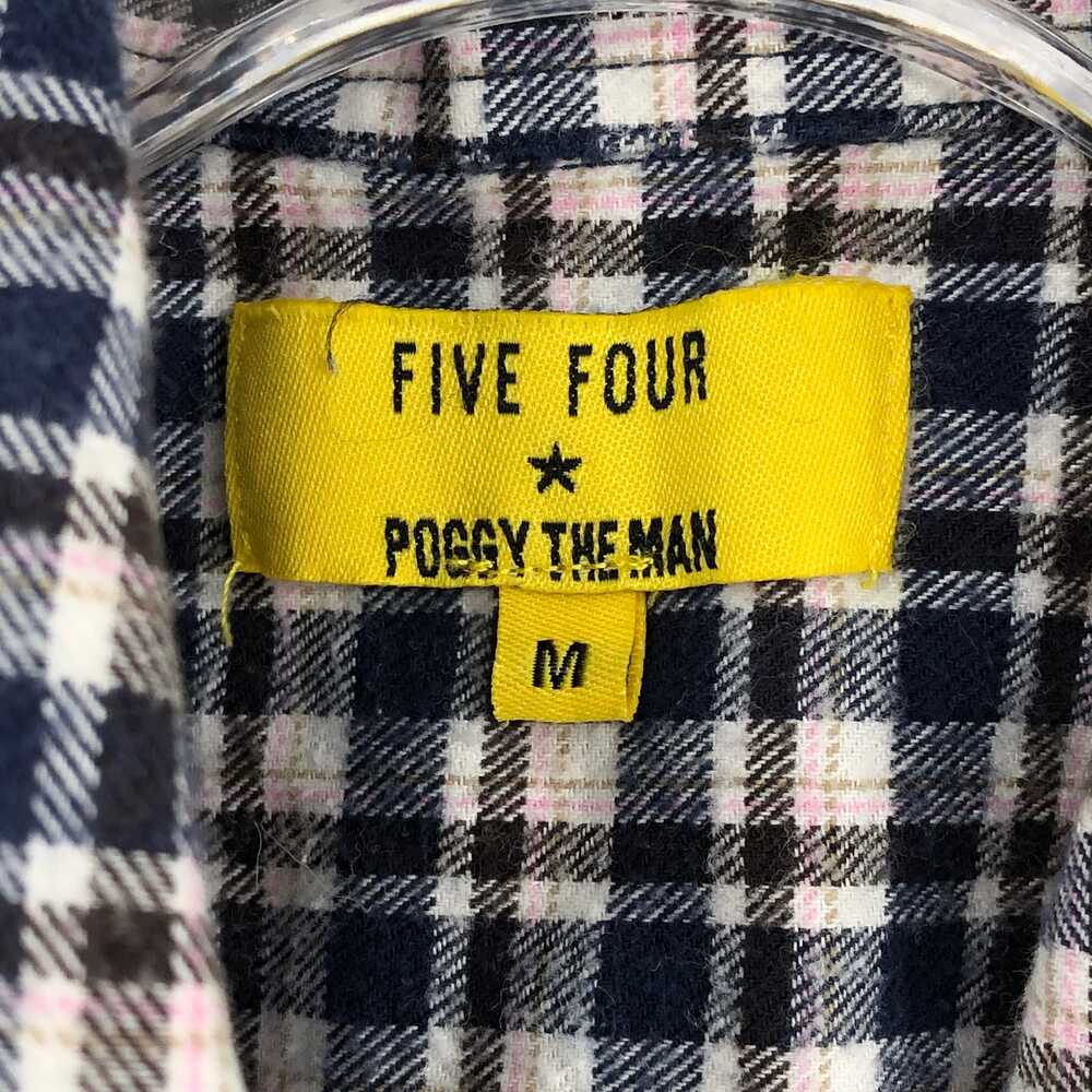 Five Four Blue White Plaid Button-Up Shirt | Mens M - Picture 3 of 6
